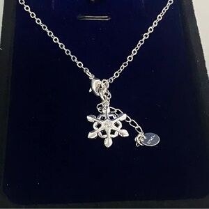 Tiffany & Co. Silver Starburst Pendant Necklace